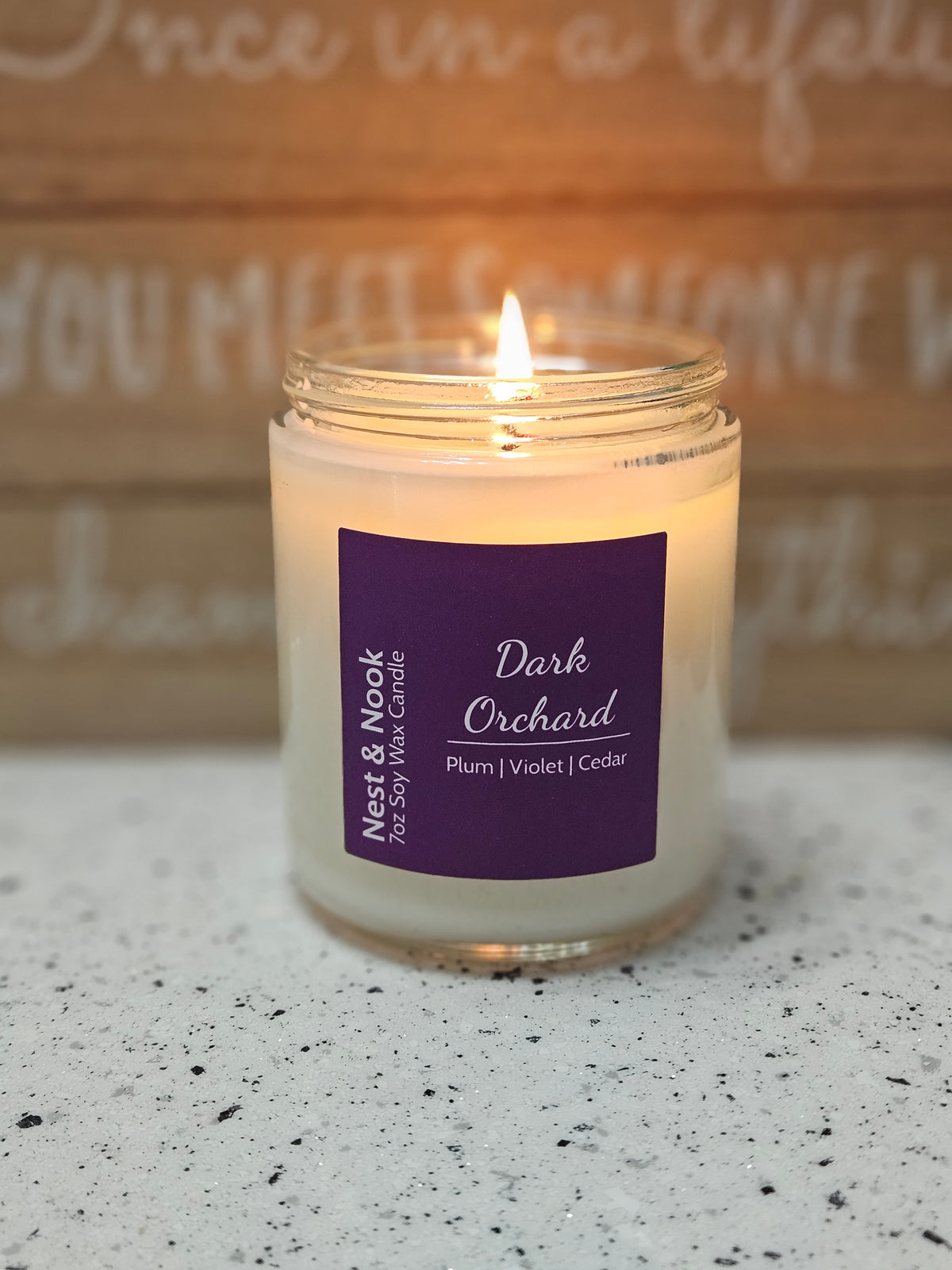 Dark Orchard 7oz Soy Candle