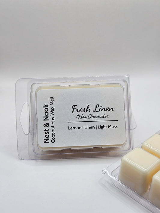 Fresh Linen Odor Eliminator Wax Melt
