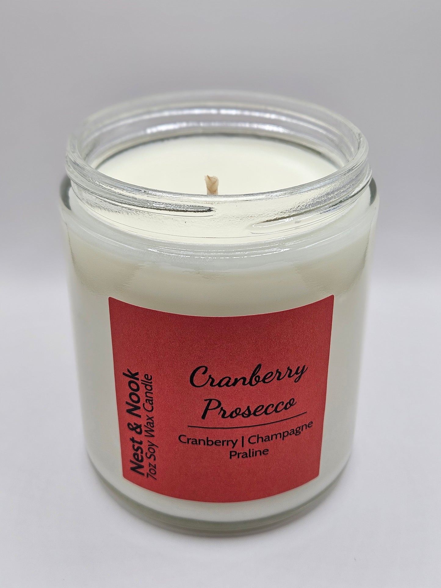 Cranberry Prosecco 7oz Candle
